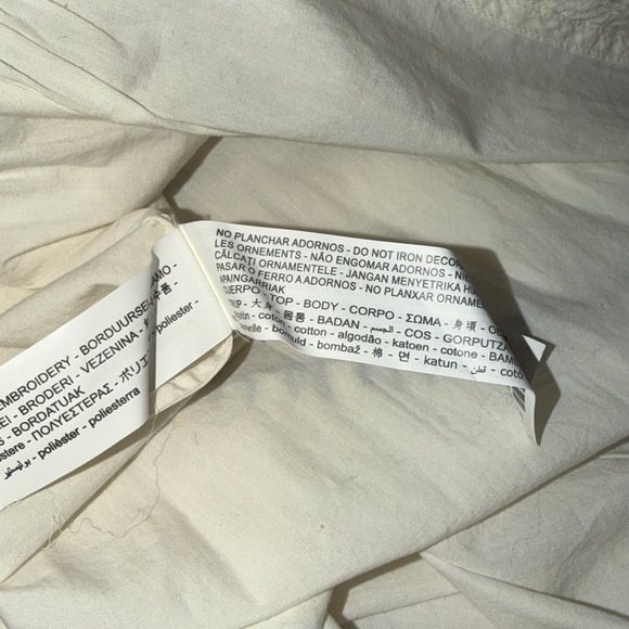 🔥🔥🔥NEW Zara White And Blue Embroidered Jacket Blouse - Picture 13 of 13